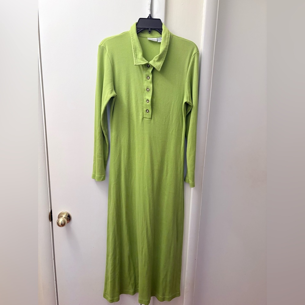 Long Sleeve Polo Dress..